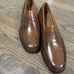 G.H. Bass & Co. Chestnut Brown Leather Penny Loafers